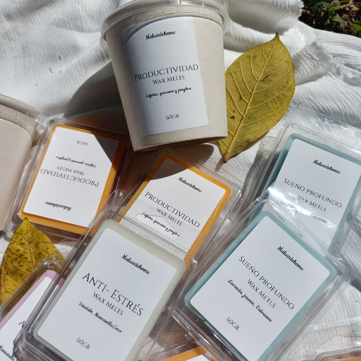 Wax Melts Kit Bienestar x 4